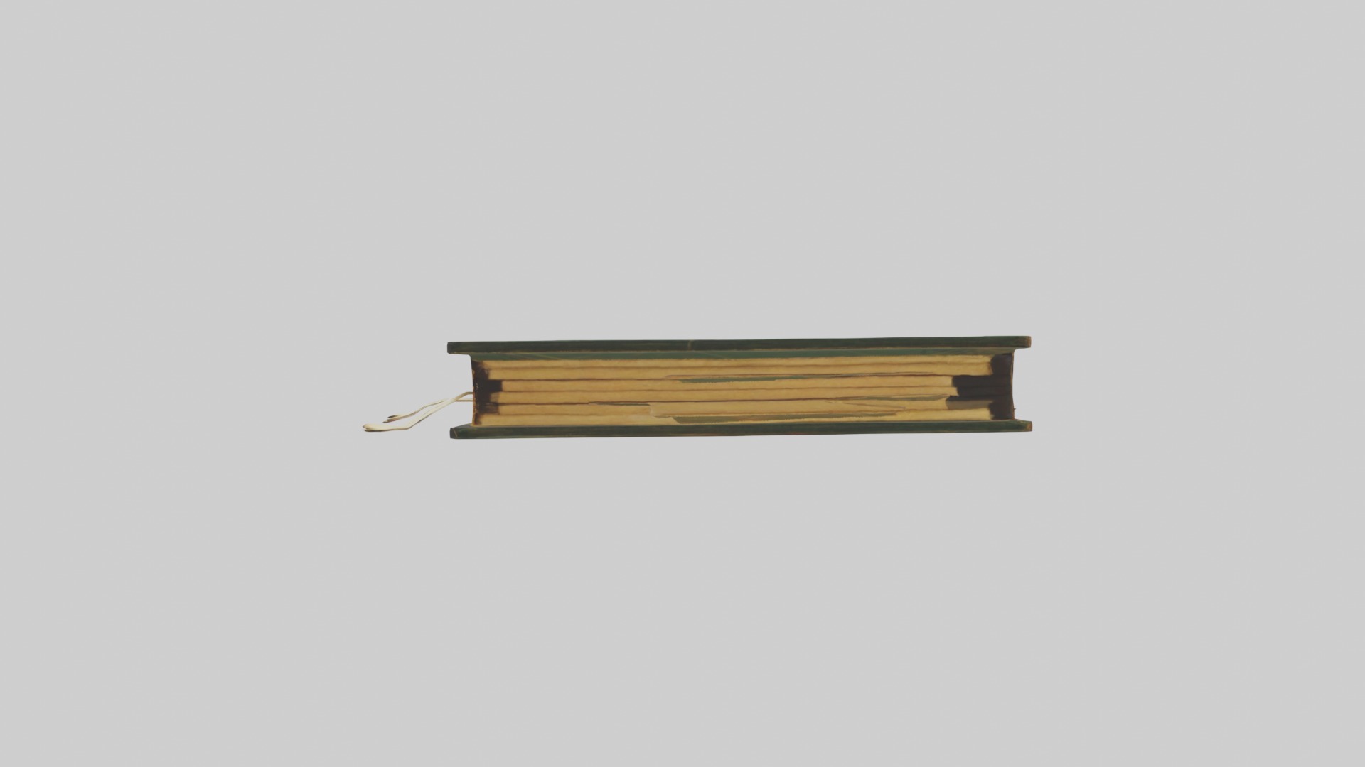 IChingbook Model Low-poly 3D model_6