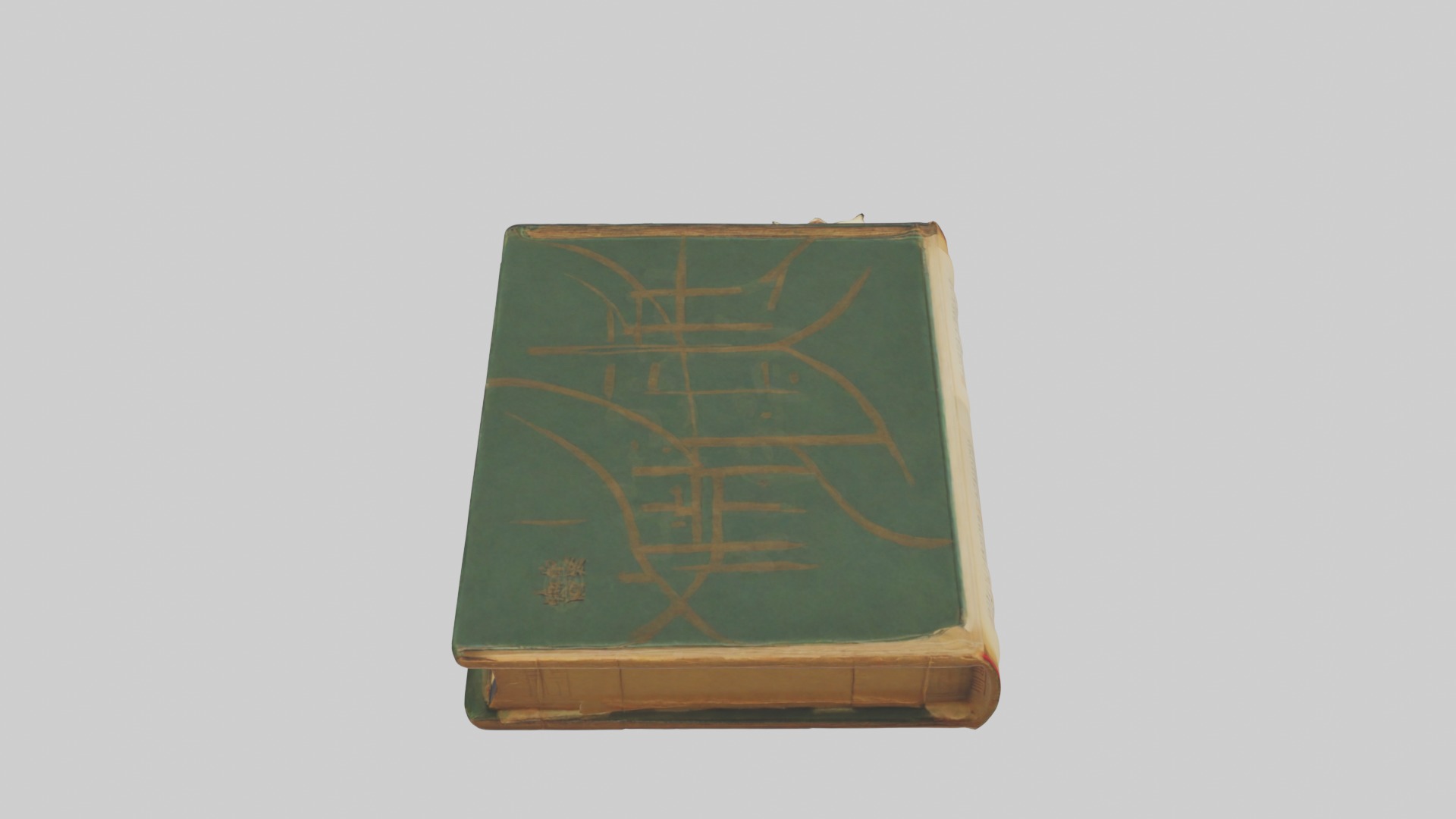 IChingbook Model Low-poly 3D model_9