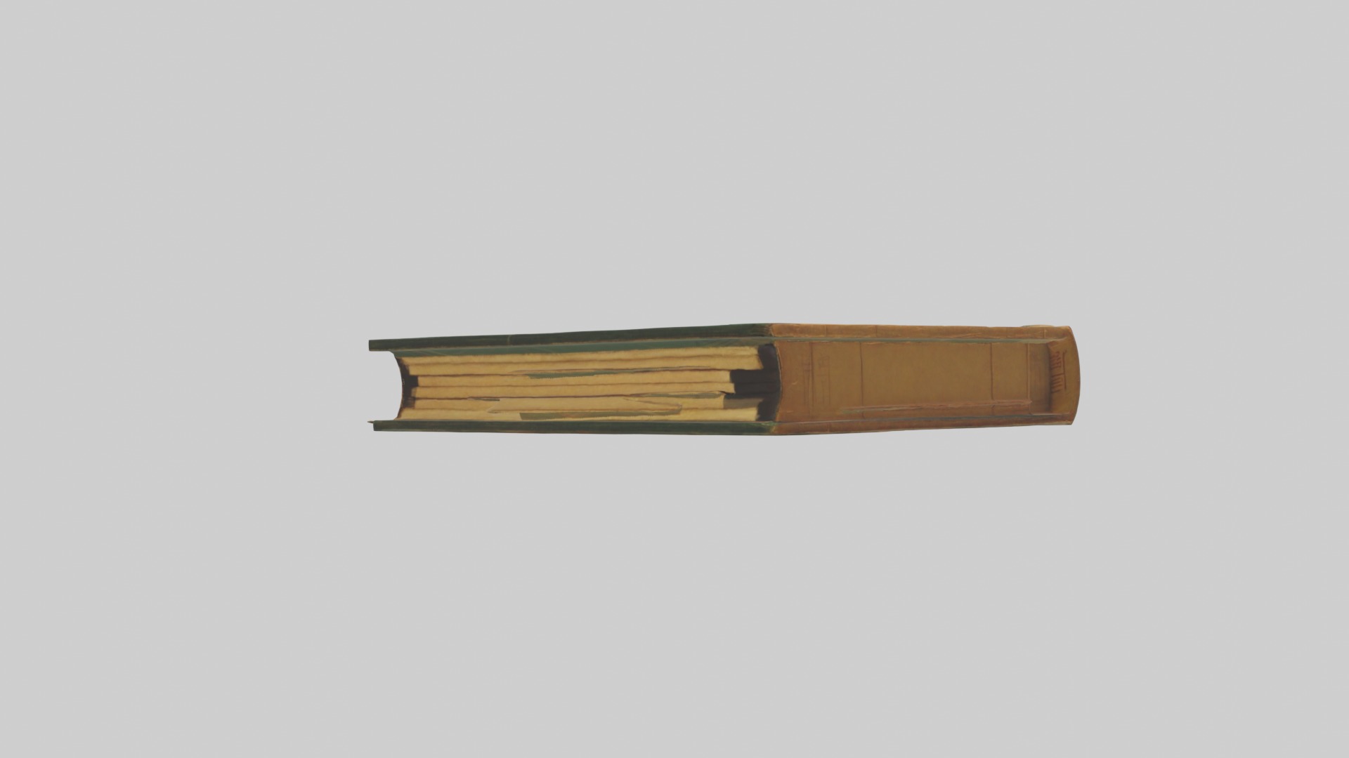 IChingbook Model Low-poly 3D model_1