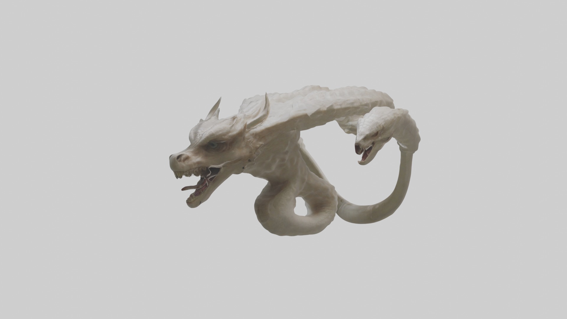Hydra Model Low-poly 3D model_4