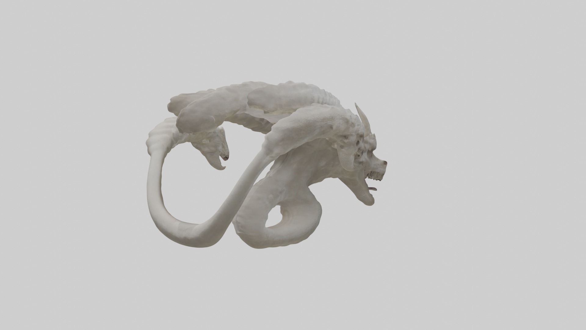 Hydra Model Low-poly 3D model_2
