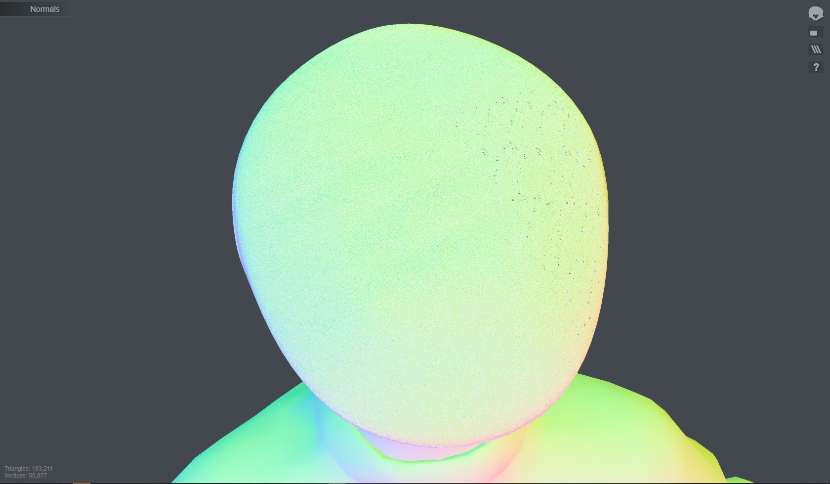 London Police Formal Uniform Outfit with Tunic  Cap  Low-poly 3D model_19