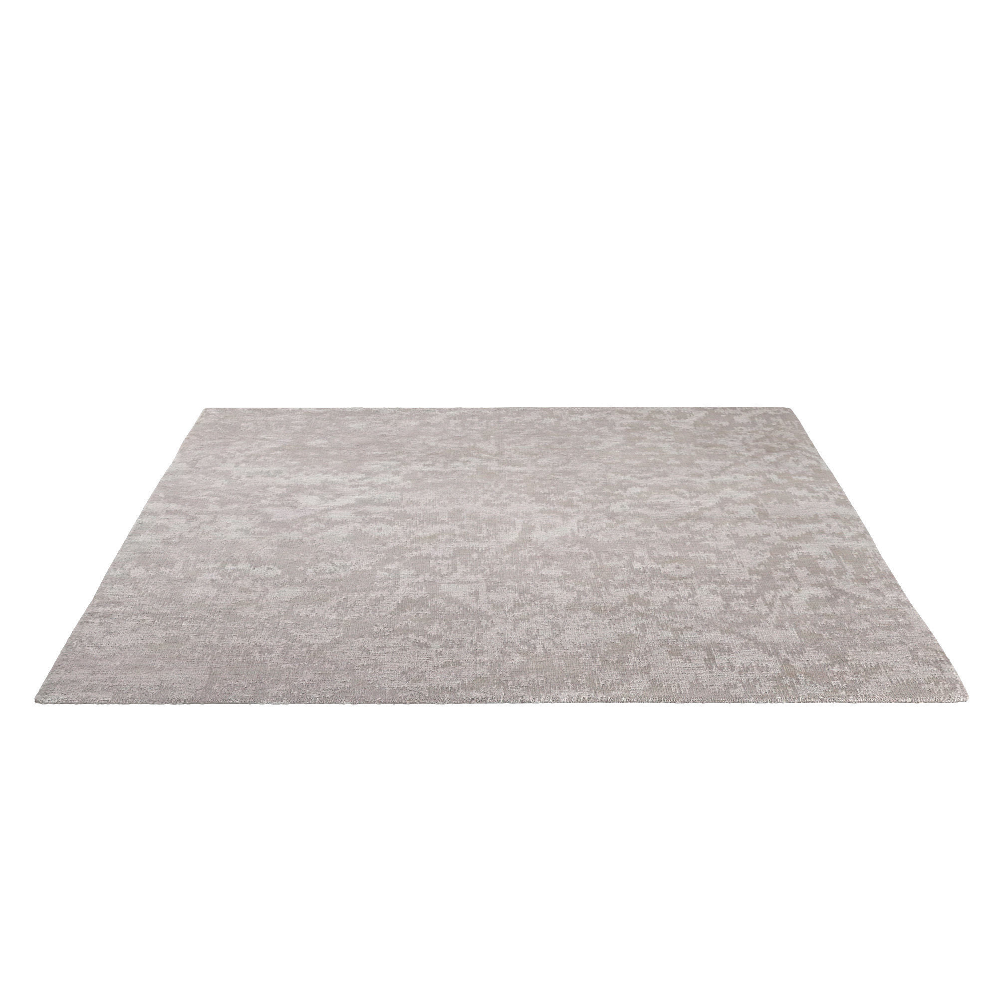 Sasha Ikat Hand-Knotted Rug Gray 3D model_2