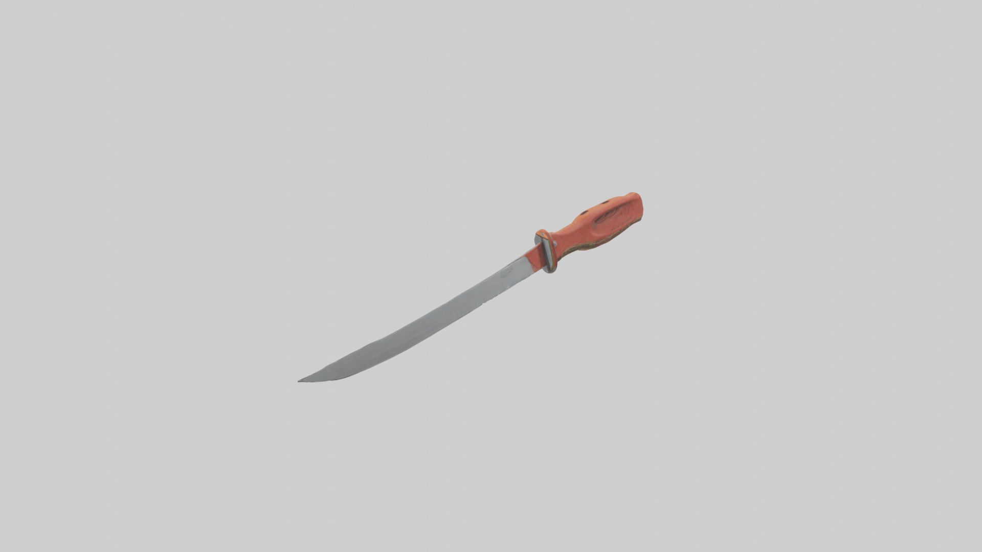 Hayknife Model Low-poly 3D model_2
