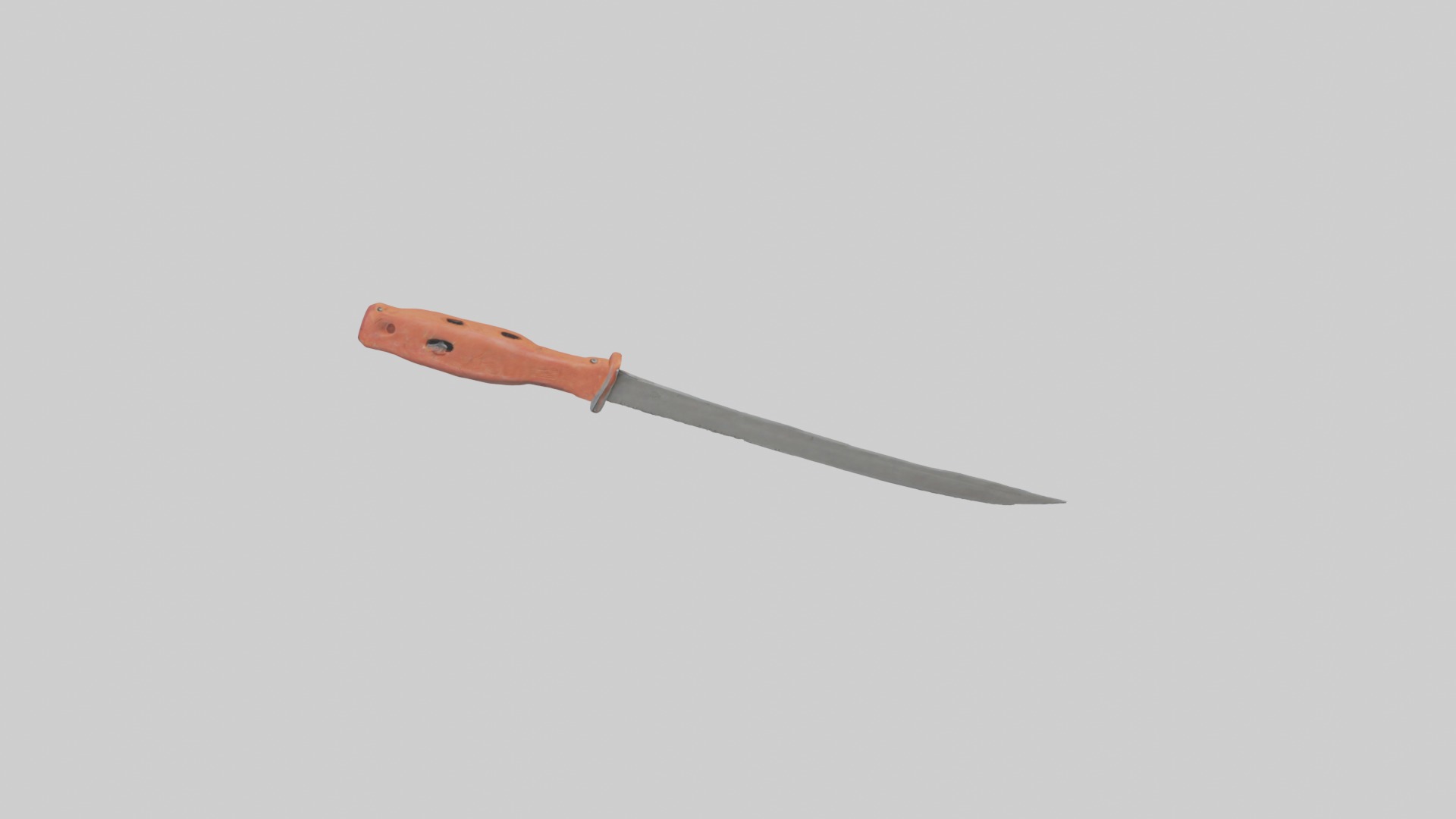 Hayknife Model Low-poly 3D model_11