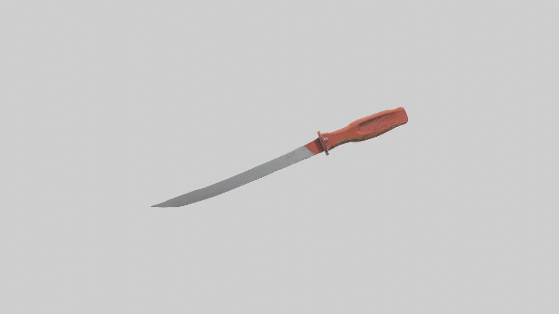 Hayknife Model Low-poly 3D model_7