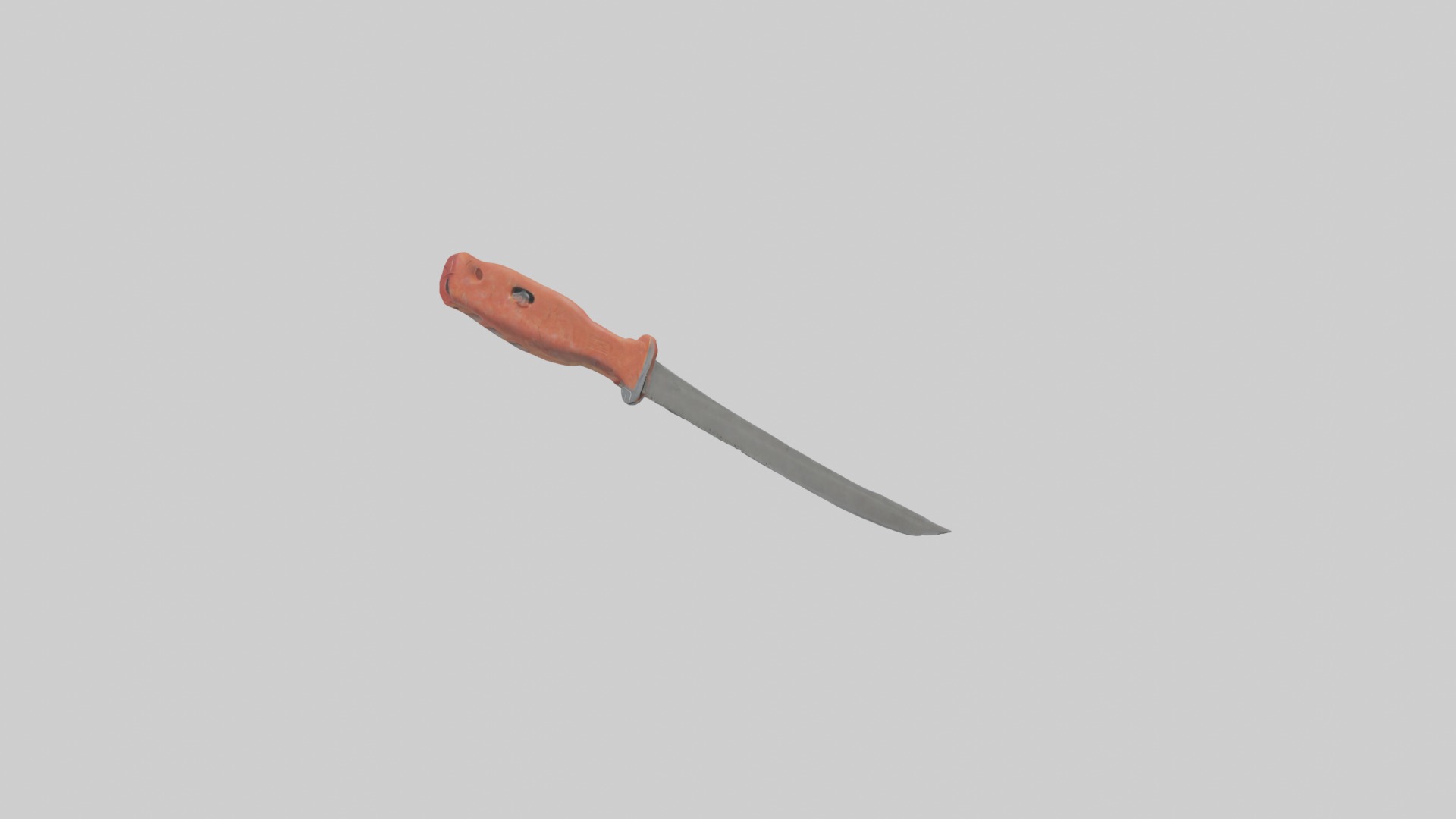 Hayknife Model Low-poly 3D model_4