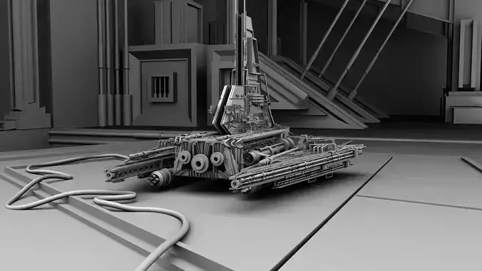 Legacy VI Shuttle Design 3D model