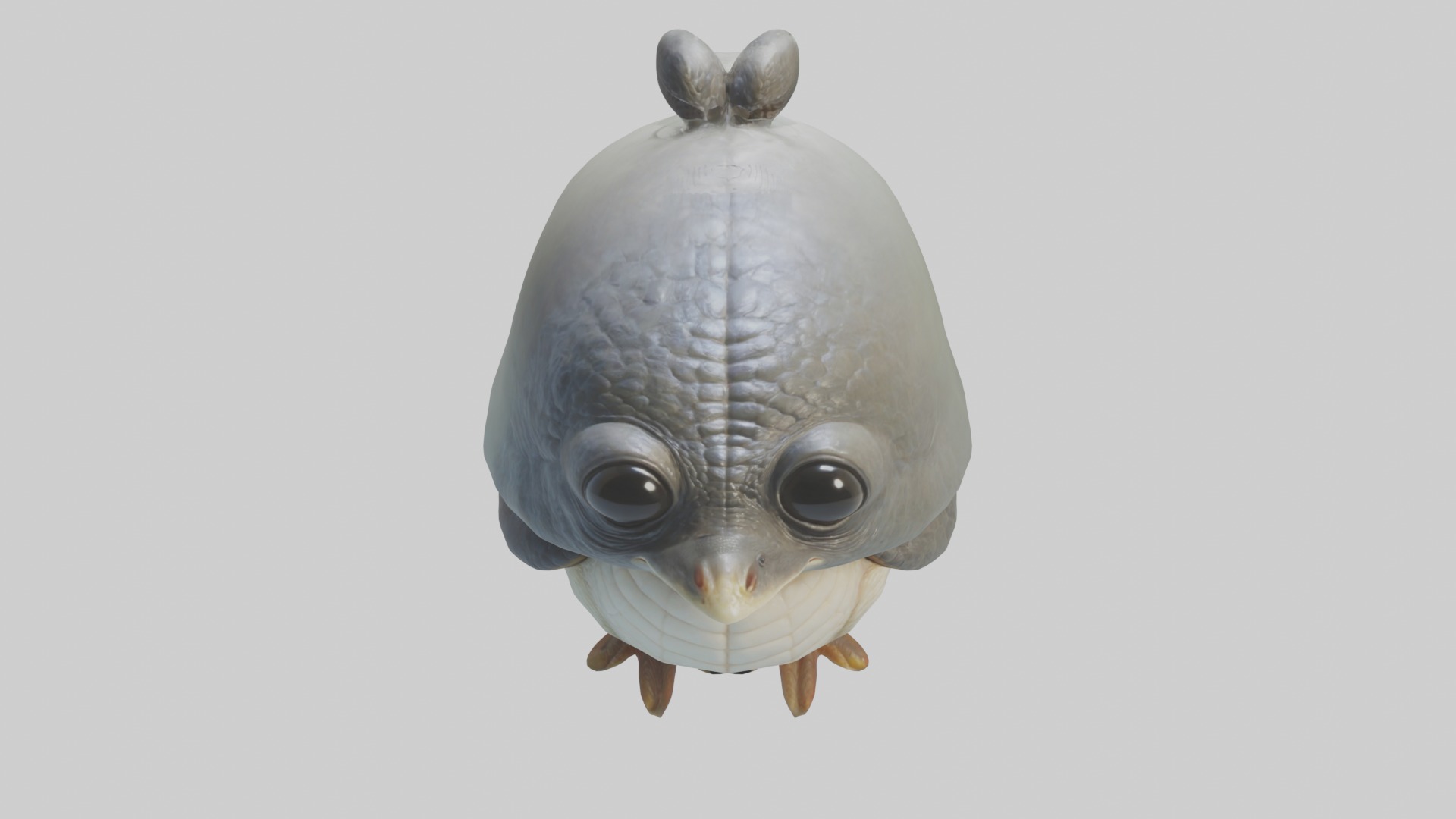 Hatchling Model Low-poly 3D model_10