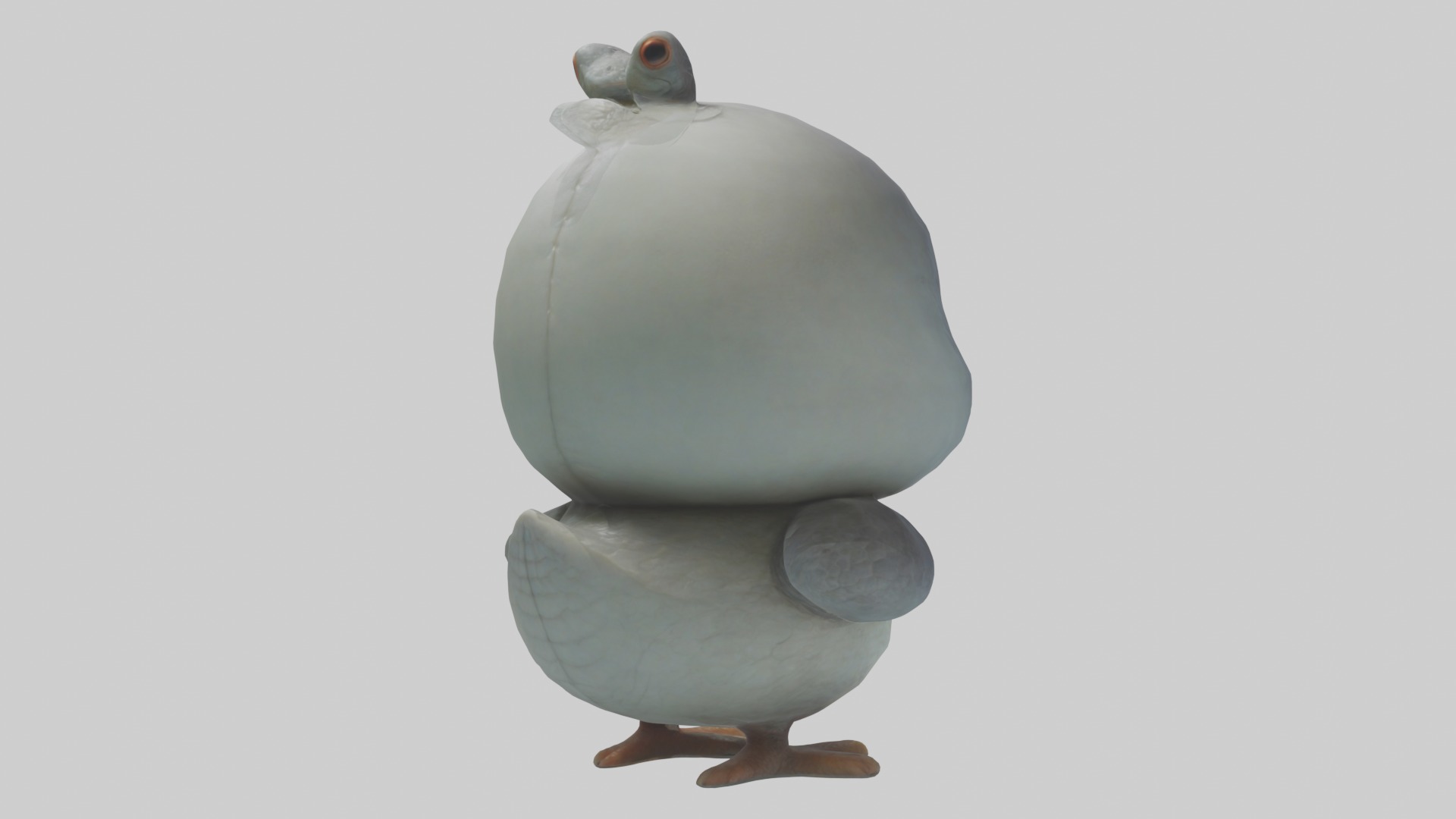 Hatchling Model Low-poly 3D model_2
