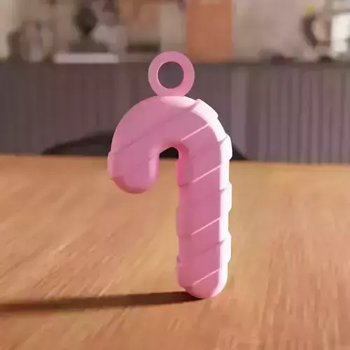 Candy Cane Ornament - 201 3D print model