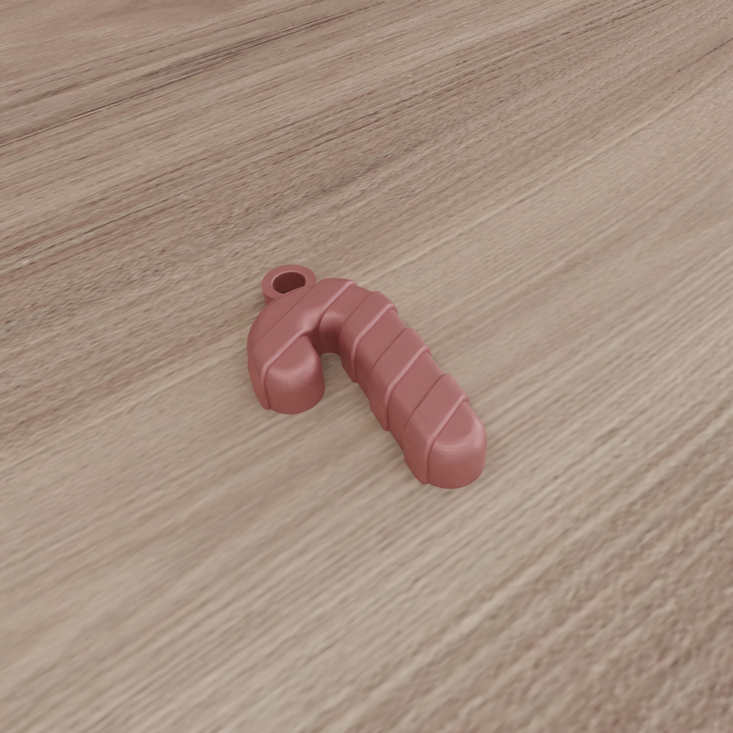 Candy Cane Ornament - 201 3D print model_9