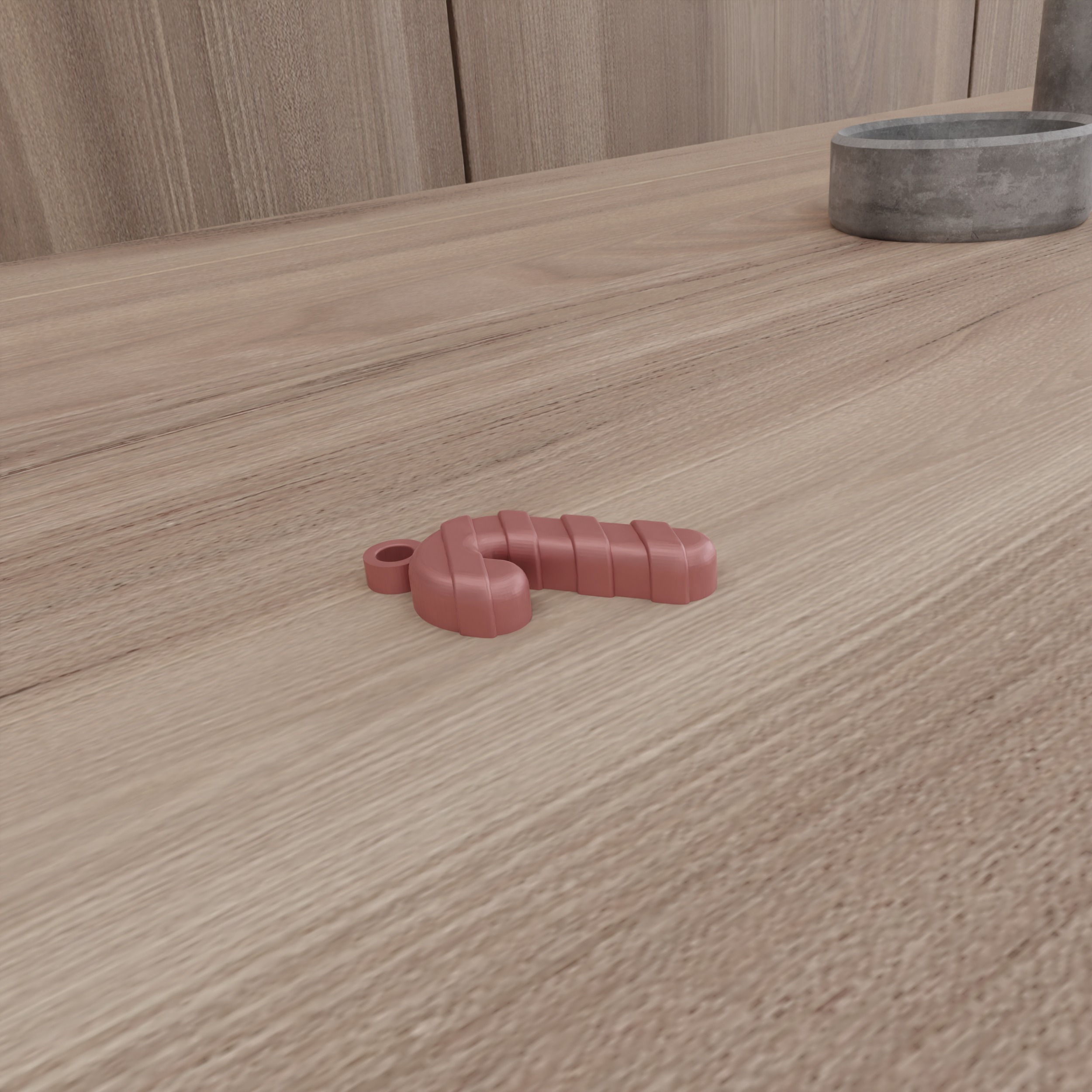 Candy Cane Ornament - 201 3D print model_11