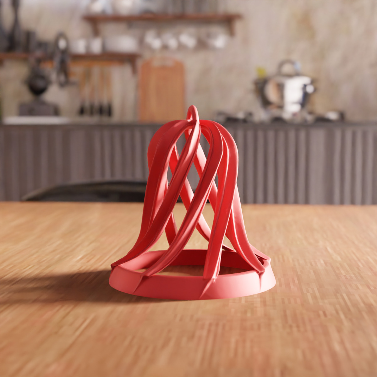 Christmas Bell STL File - 195 3D print model_6