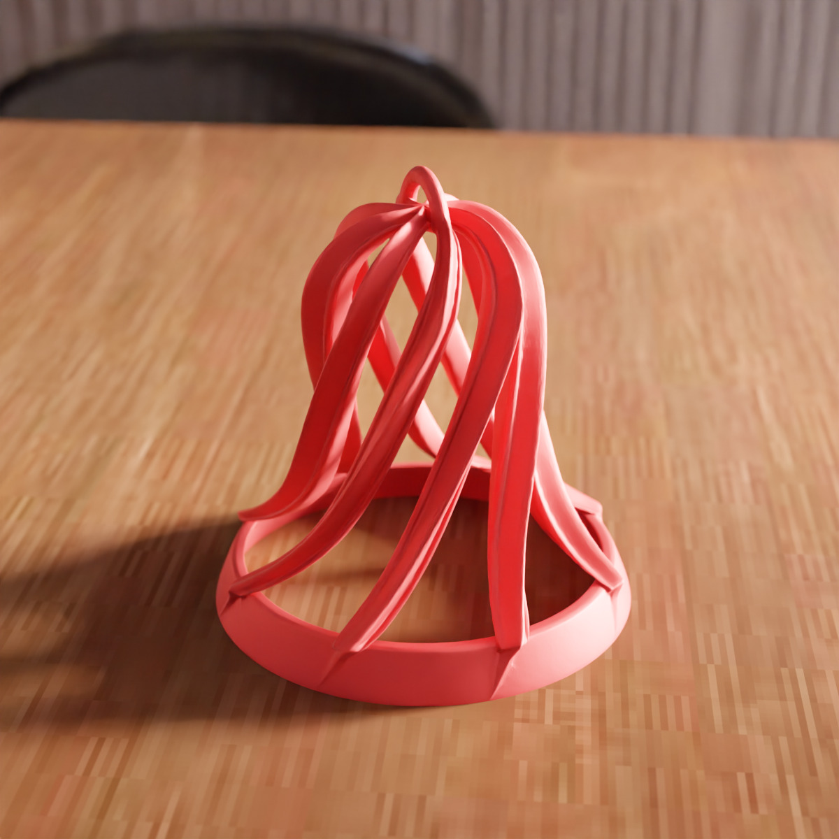 Christmas Bell STL File - 195 3D print model_1