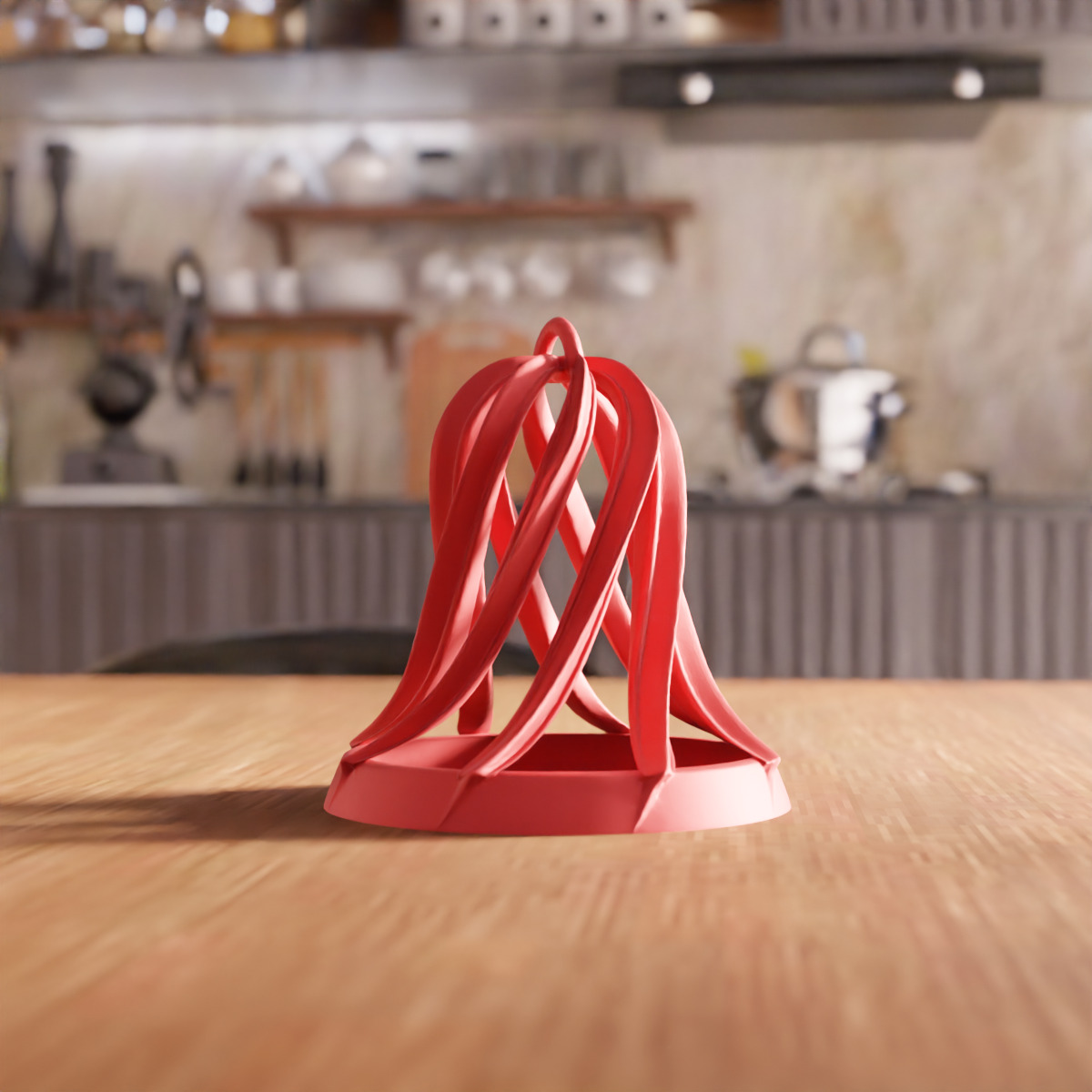 Christmas Bell STL File - 195 3D print model_5