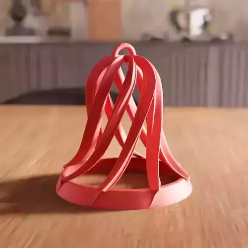 Christmas Bell STL File - 195 3D print model