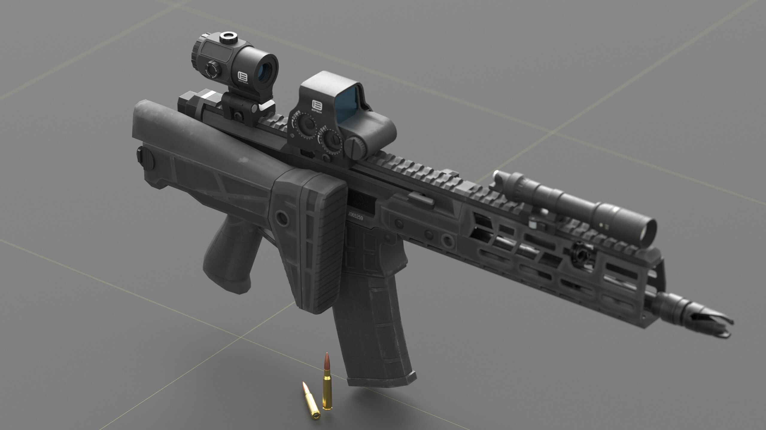 CZ - Bren 3 Low-poly 3D model_45