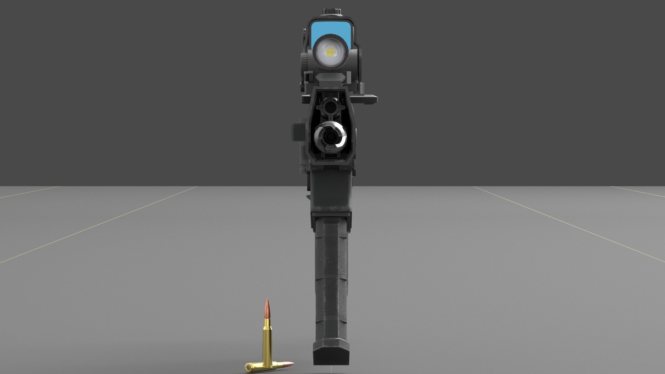 CZ - Bren 3 Low-poly 3D model_46