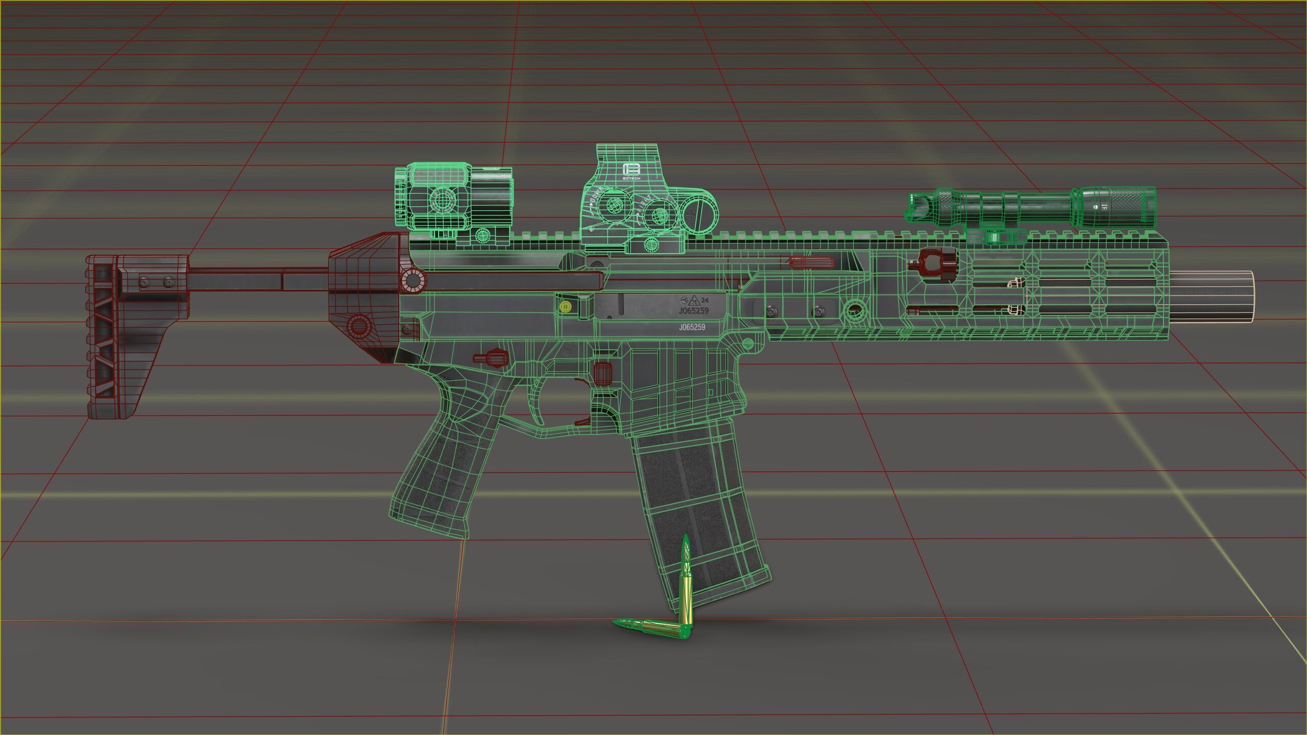 CZ - Bren 3 Low-poly 3D model_34
