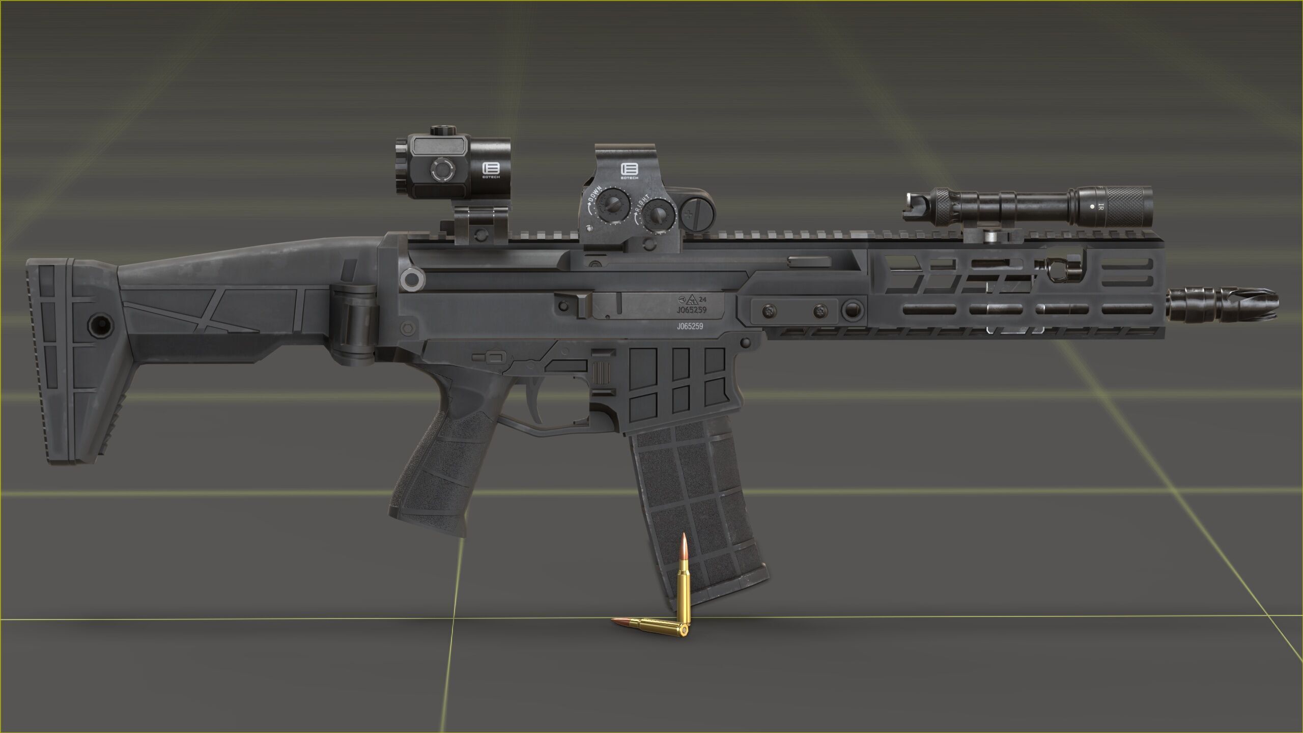 CZ - Bren 3 Low-poly 3D model_32