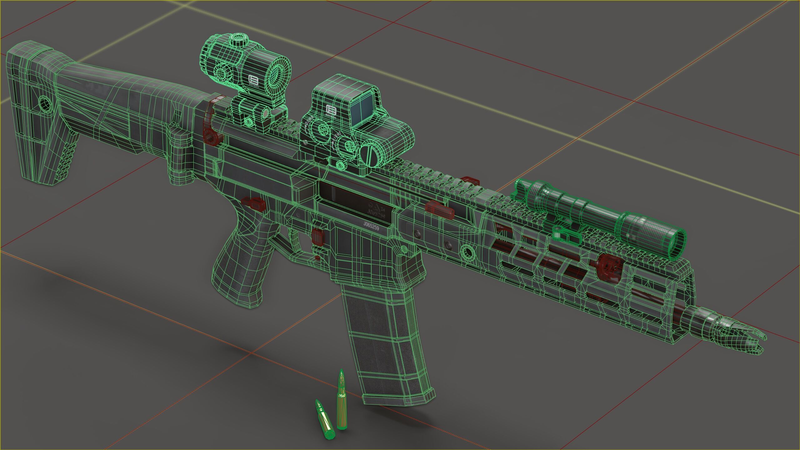 CZ - Bren 3 Low-poly 3D model_19