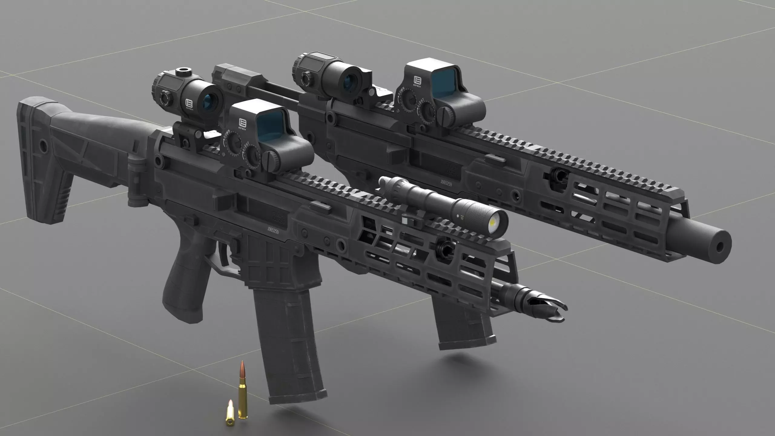 CZ - Bren 3 Low-poly 3D model_0
