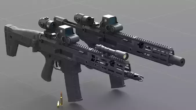 CZ - Bren 3 Low-poly 3D model