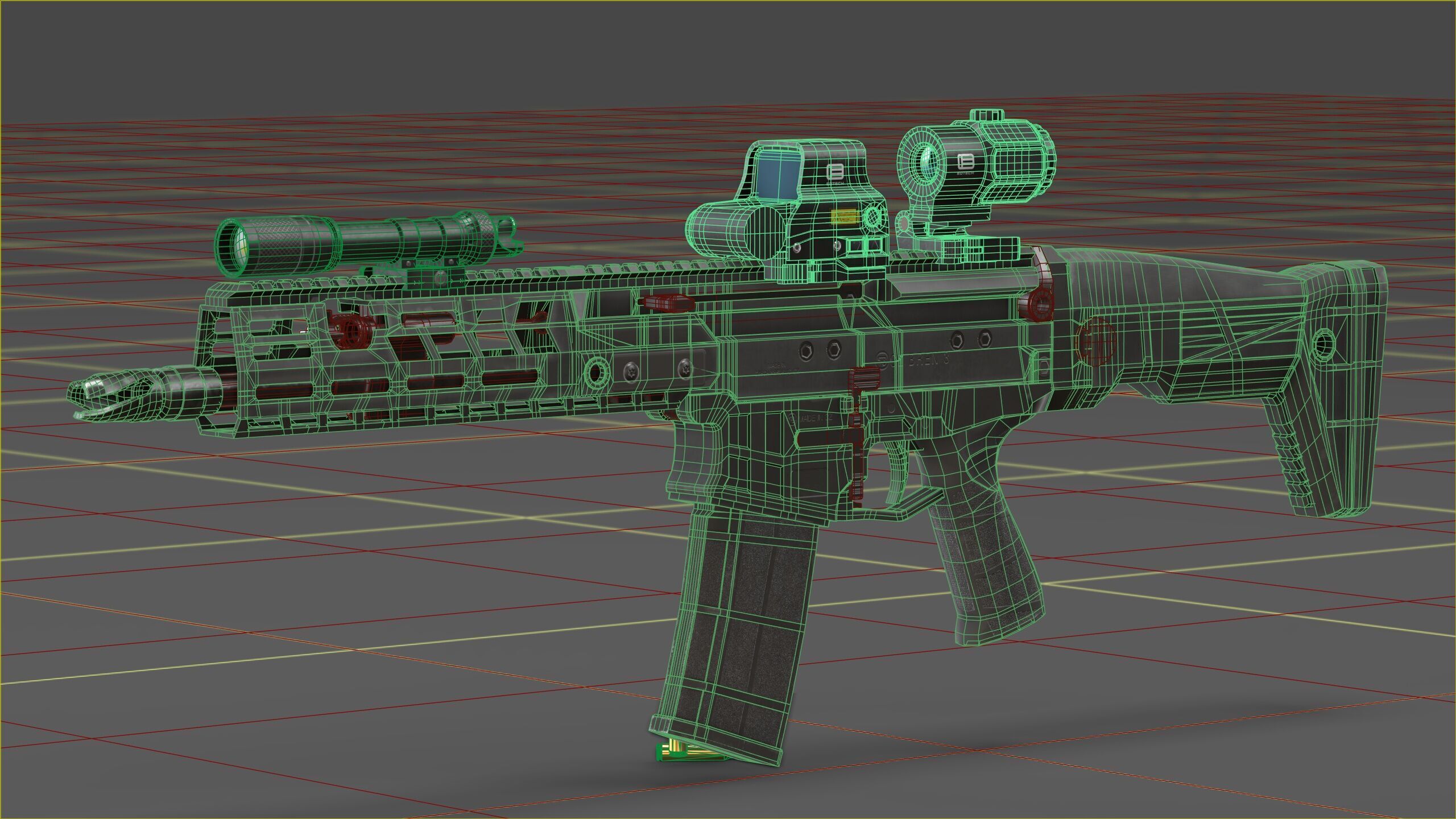 CZ - Bren 3 Low-poly 3D model_27