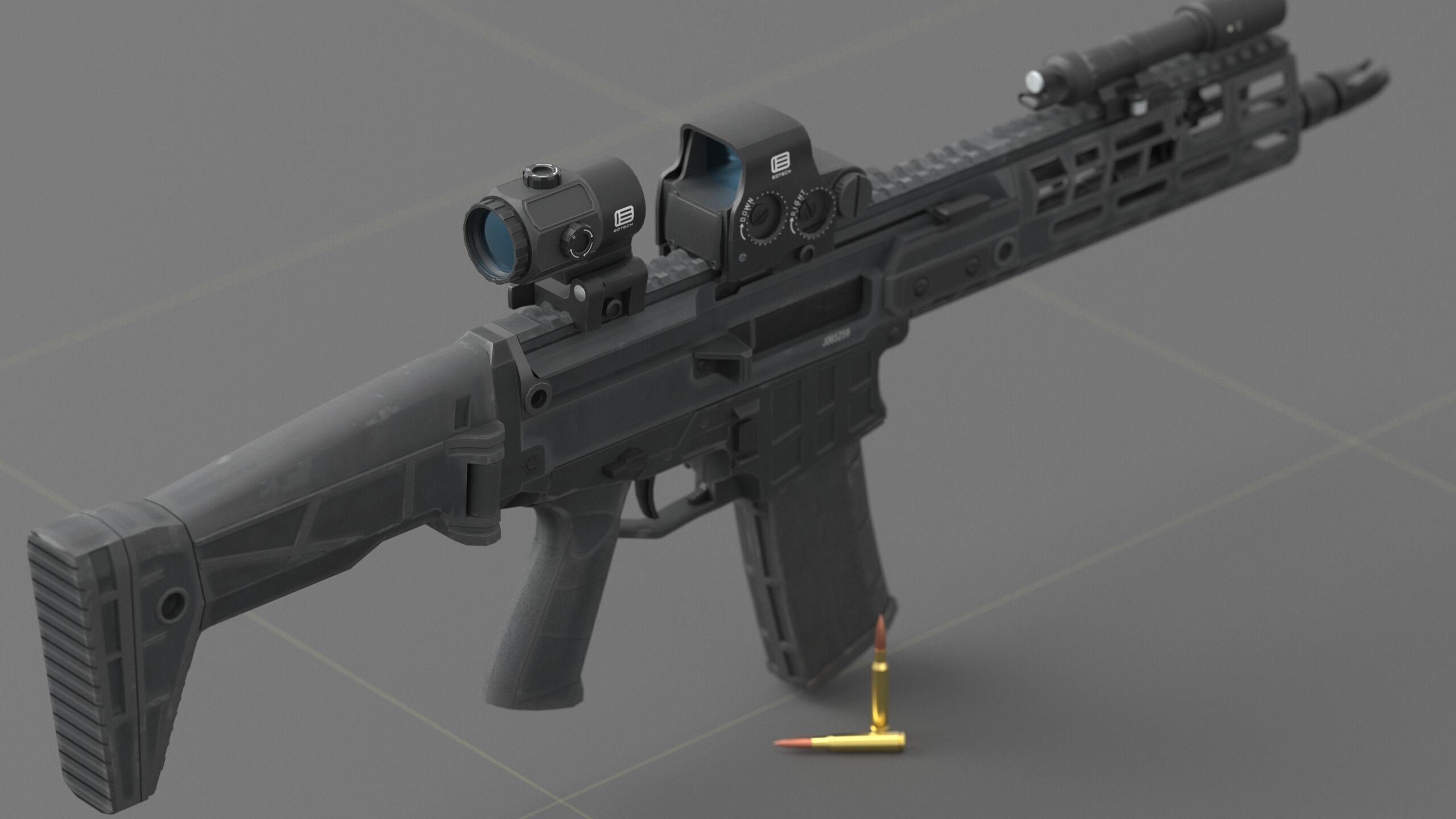 CZ - Bren 3 Low-poly 3D model_42