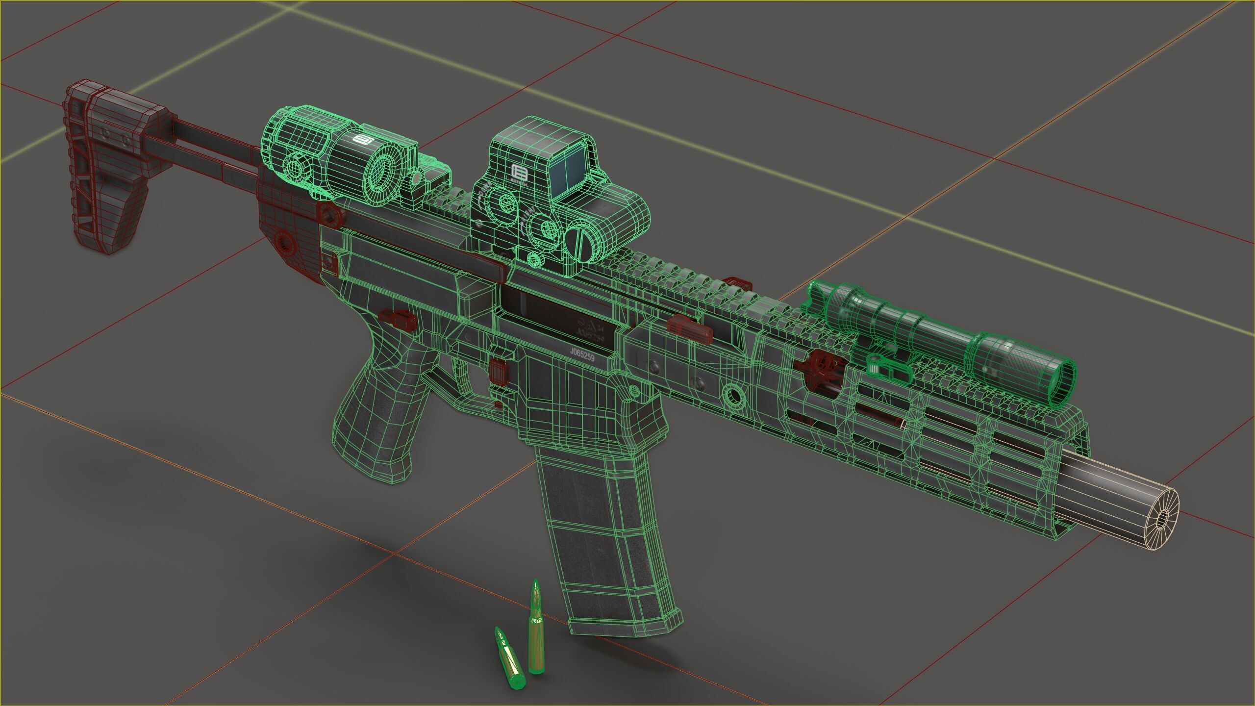 CZ - Bren 3 Low-poly 3D model_18