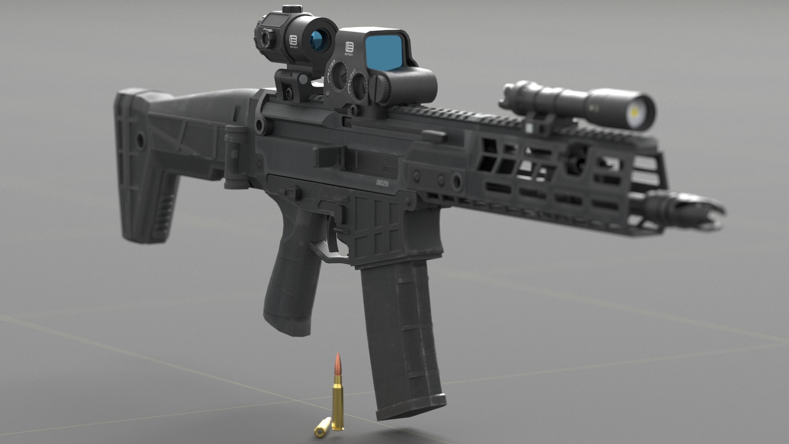 CZ - Bren 3 Low-poly 3D model_48