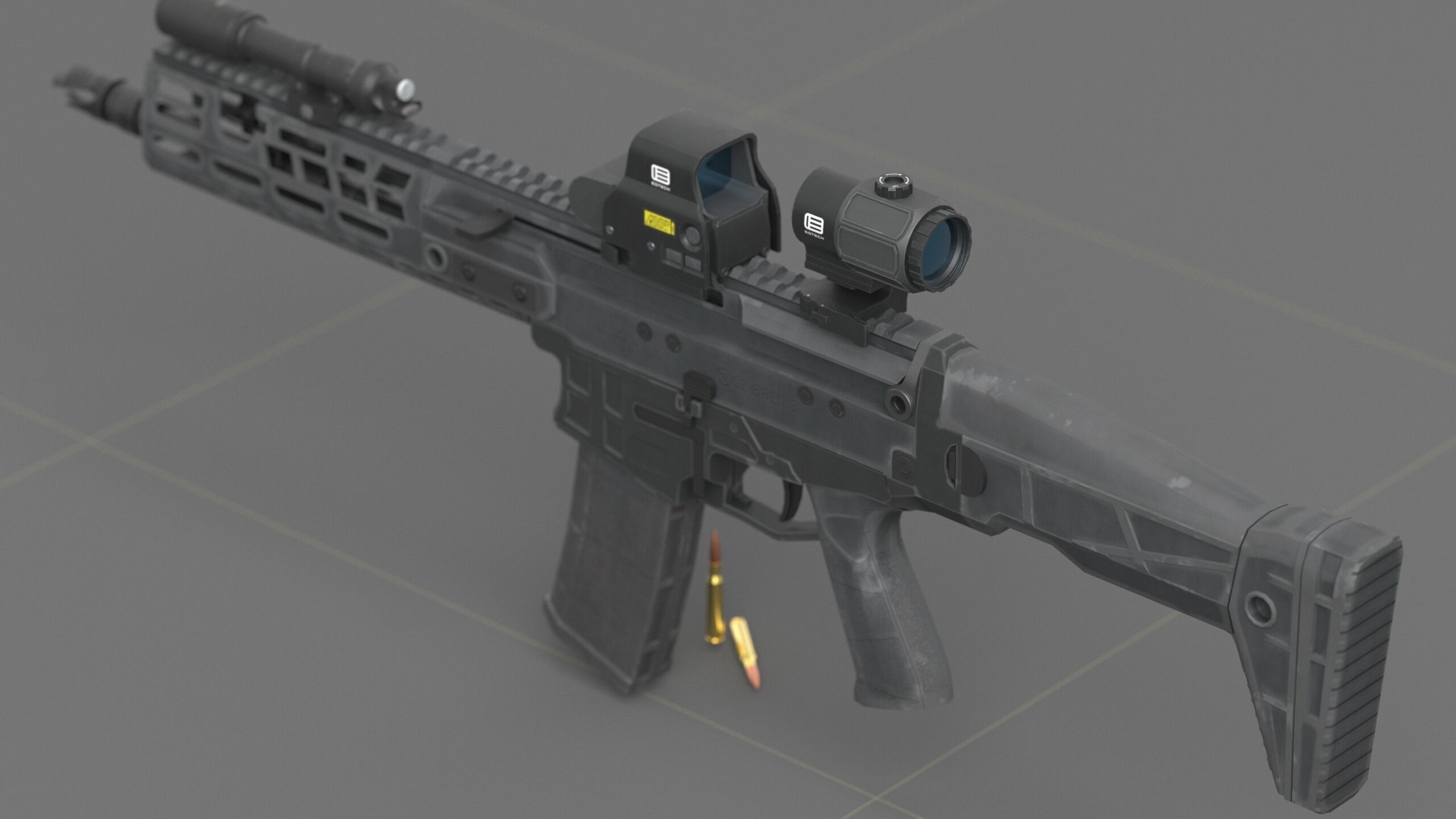 CZ - Bren 3 Low-poly 3D model_41