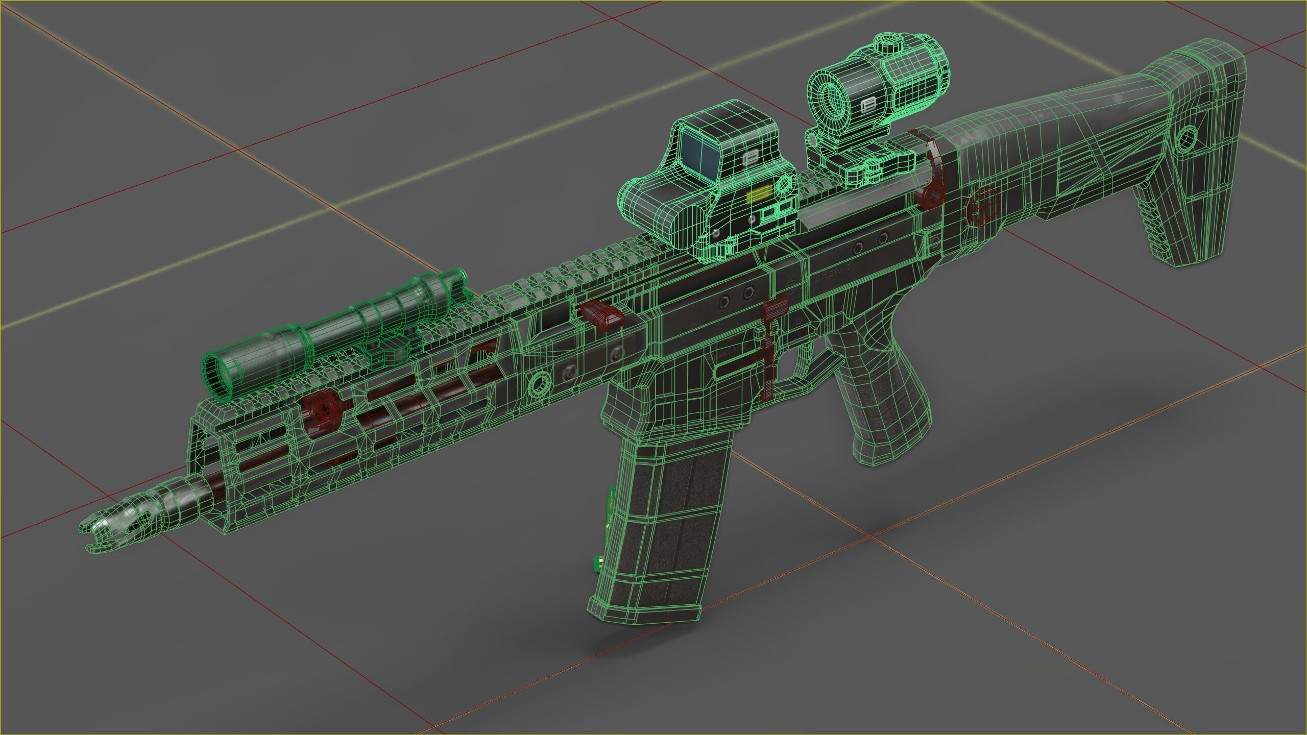 CZ - Bren 3 Low-poly 3D model_7