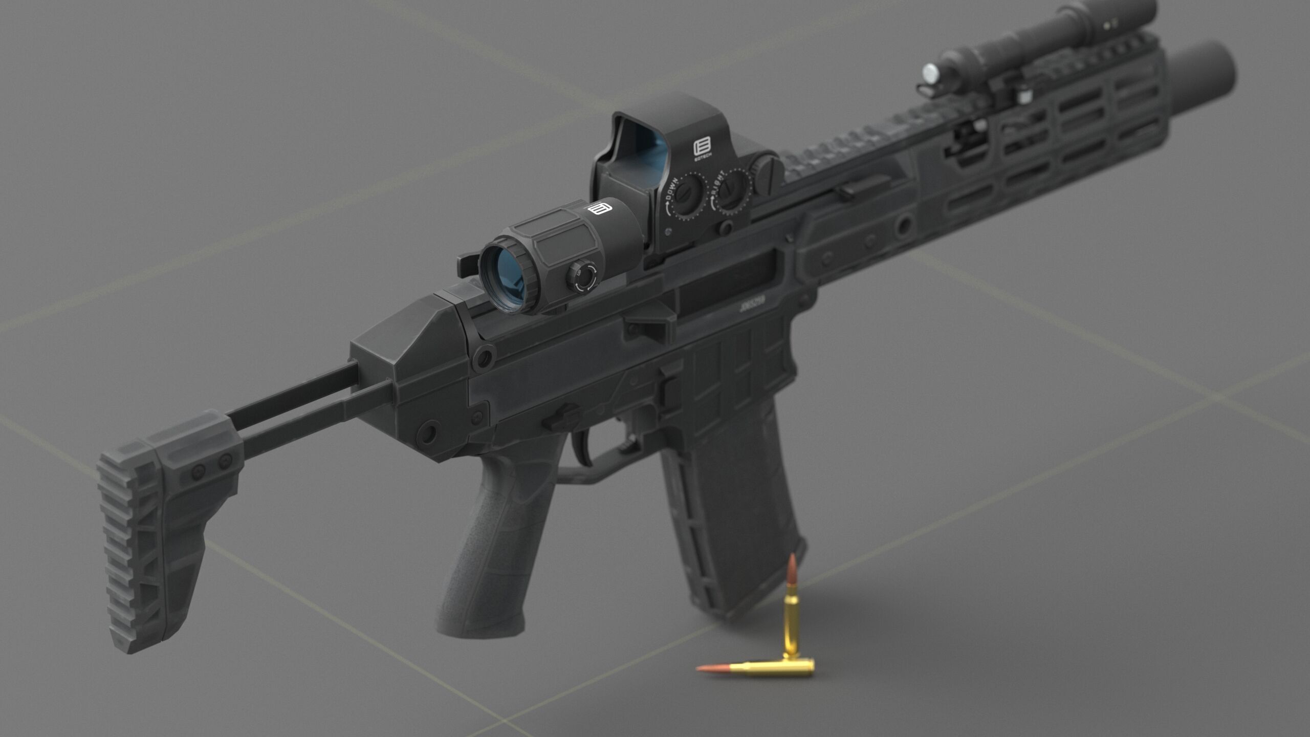 CZ - Bren 3 Low-poly 3D model_53