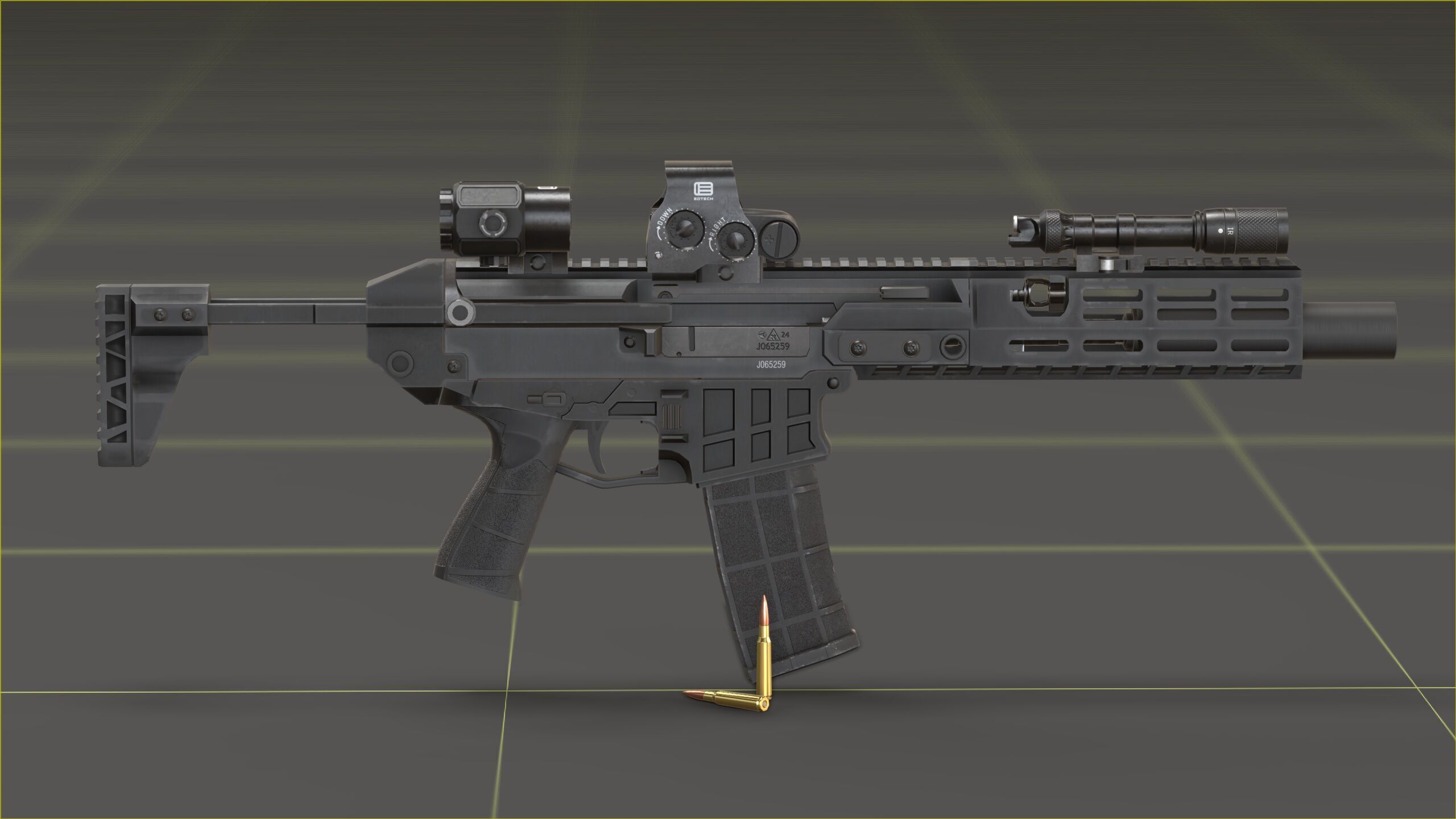 CZ - Bren 3 Low-poly 3D model_33