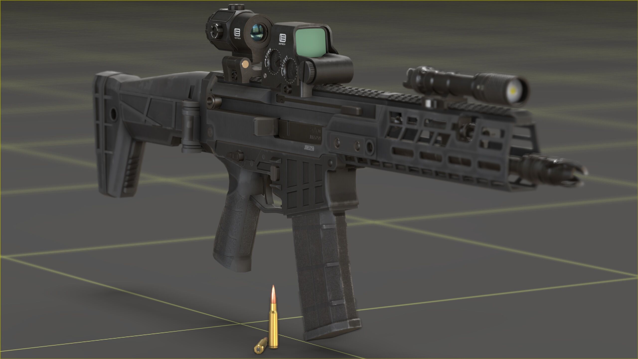 CZ - Bren 3 Low-poly 3D model_28