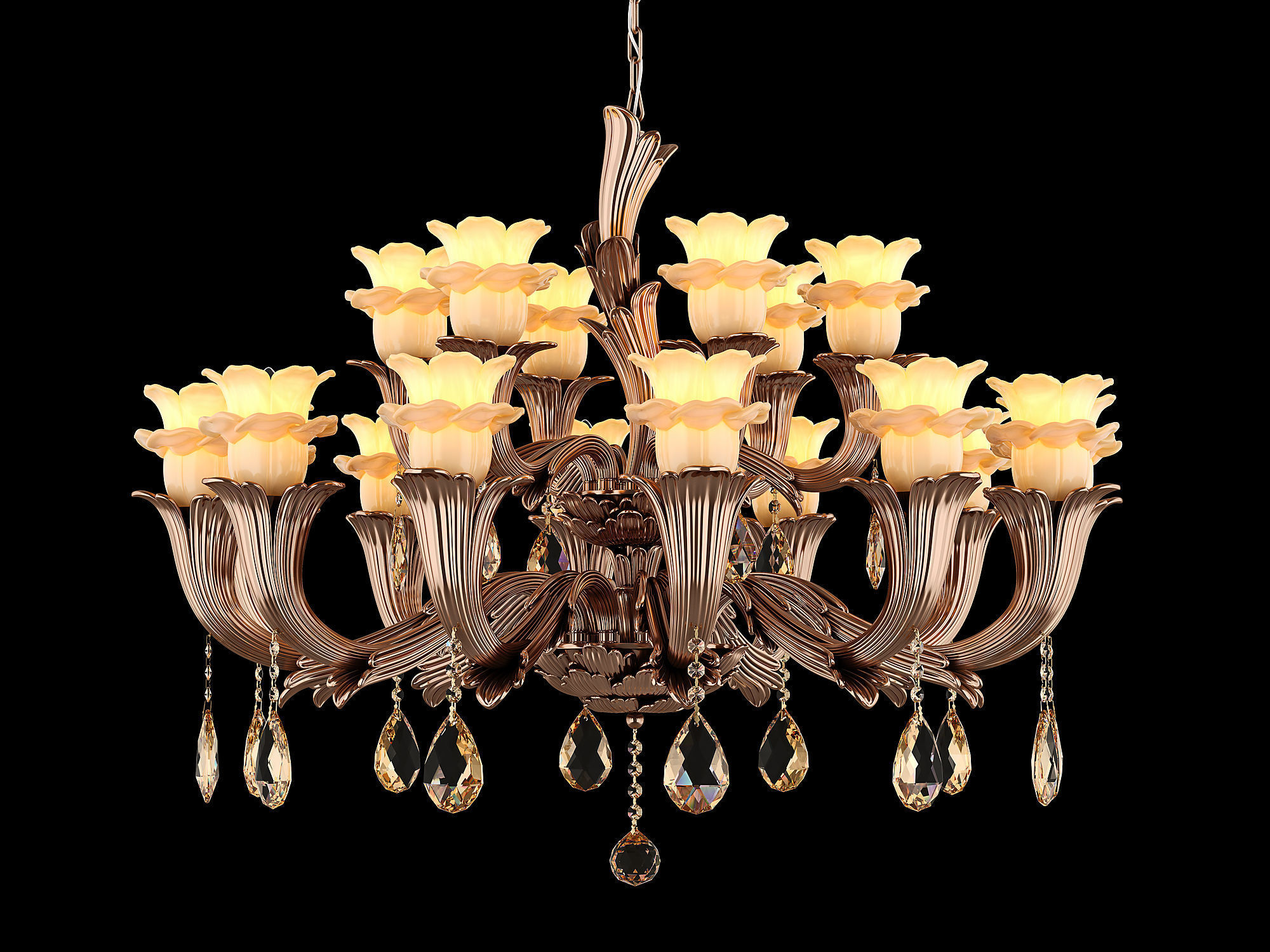76001 Osgona Collection of Murano Glass Lamps _28