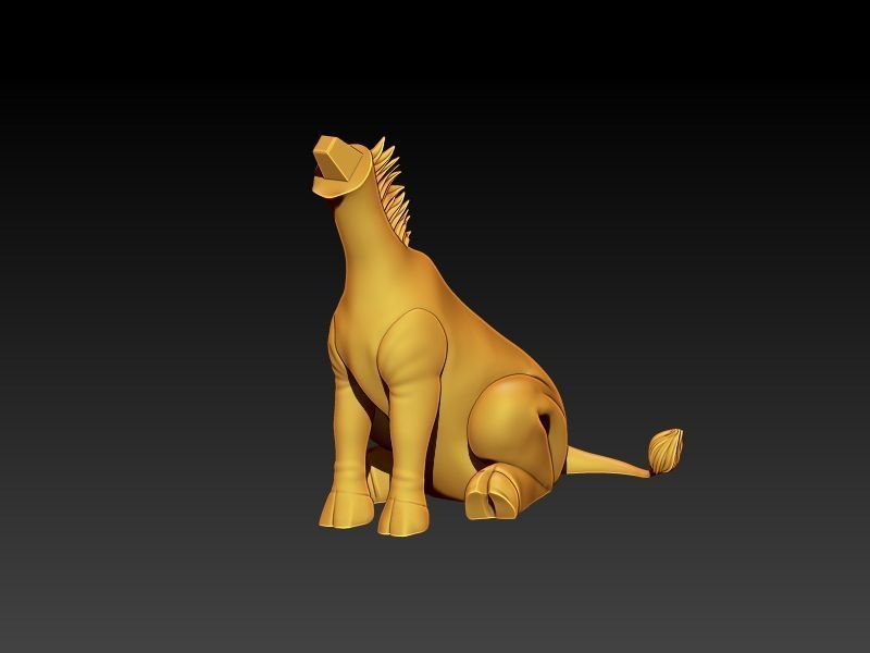 Kawaii Baby Giraffe 3D print model_7