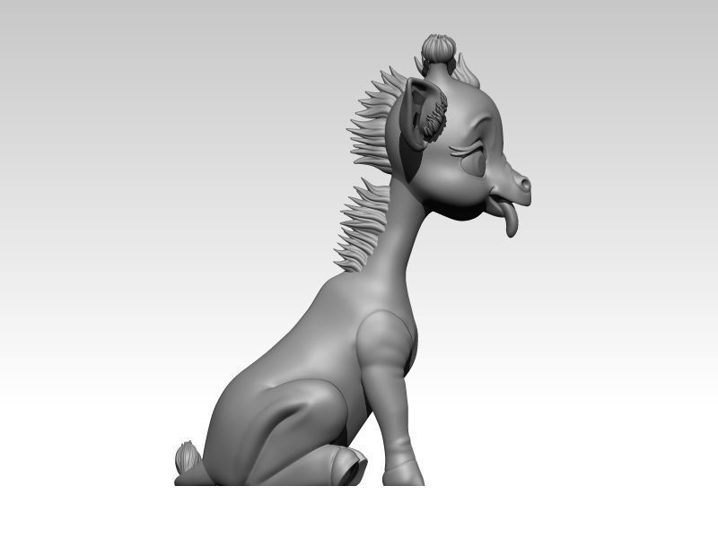 Kawaii Baby Giraffe 3D print model_2