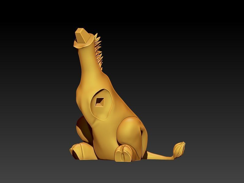 Kawaii Baby Giraffe 3D print model_14