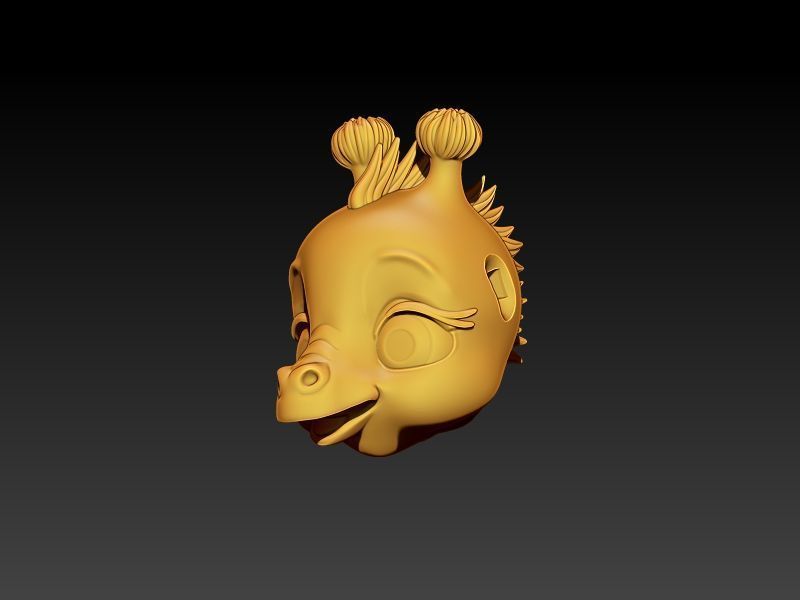 Kawaii Baby Giraffe 3D print model_8