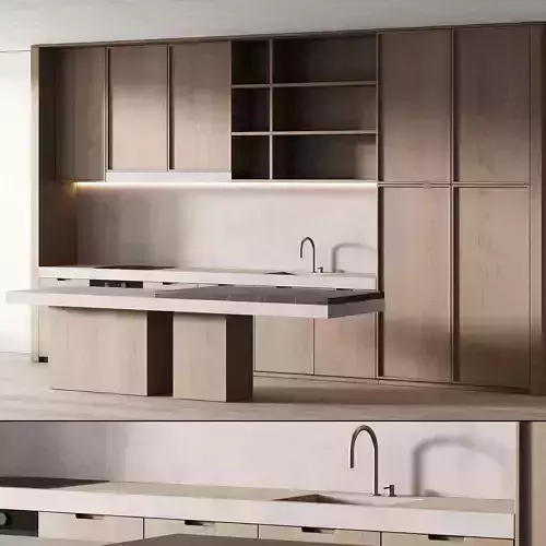 497 modern kitchen 19 minimal wood japandi 02
