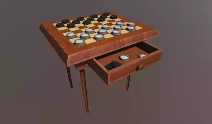 Stylized Lady Table