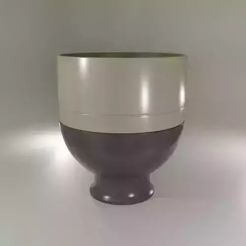 Maceta autor regable en forma de copa  3D print model