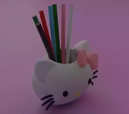 Pencil holder - Hello Kitty