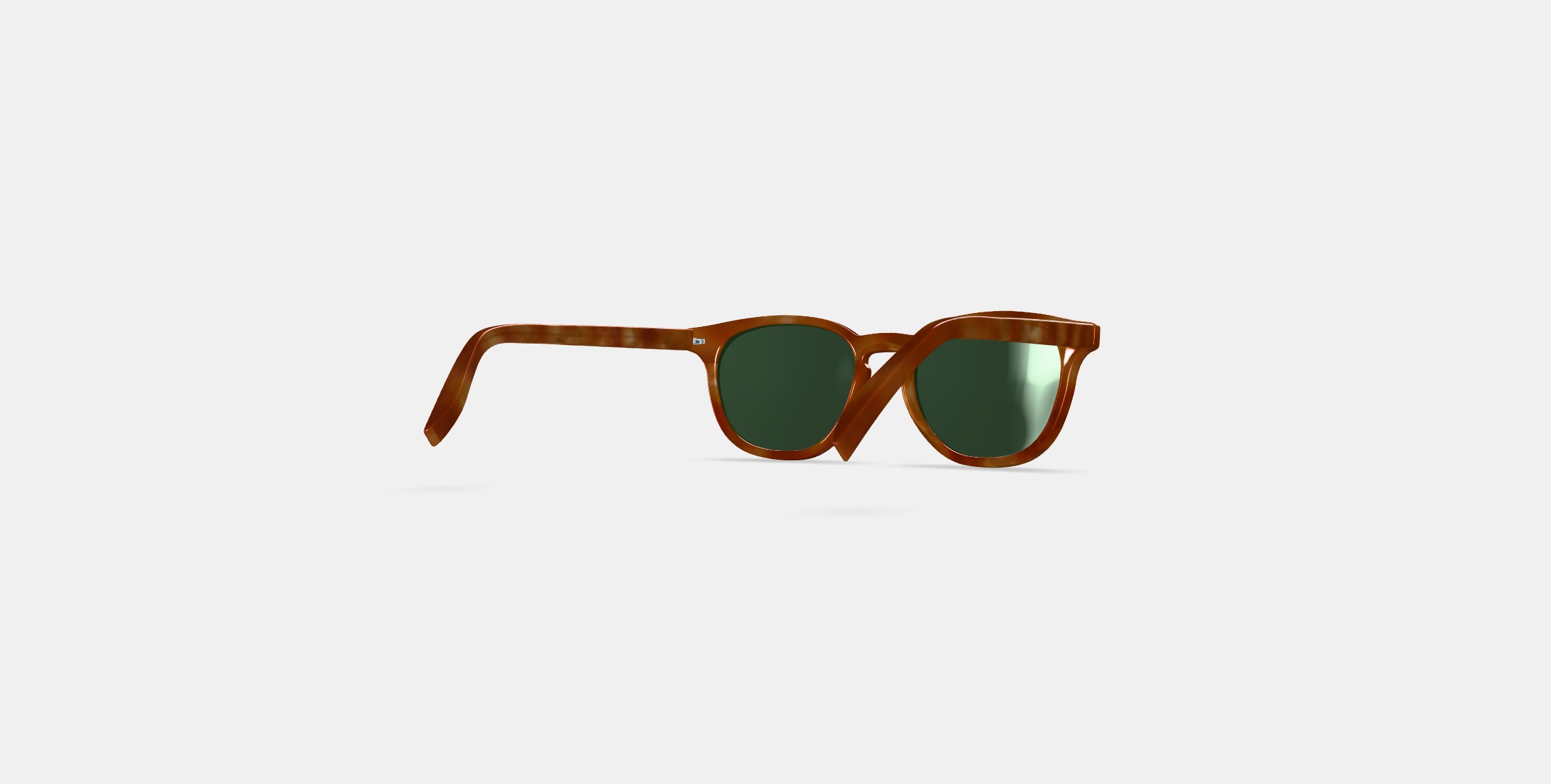 Toddy Sunglasses in Sequoia Tortoise 3D model_4