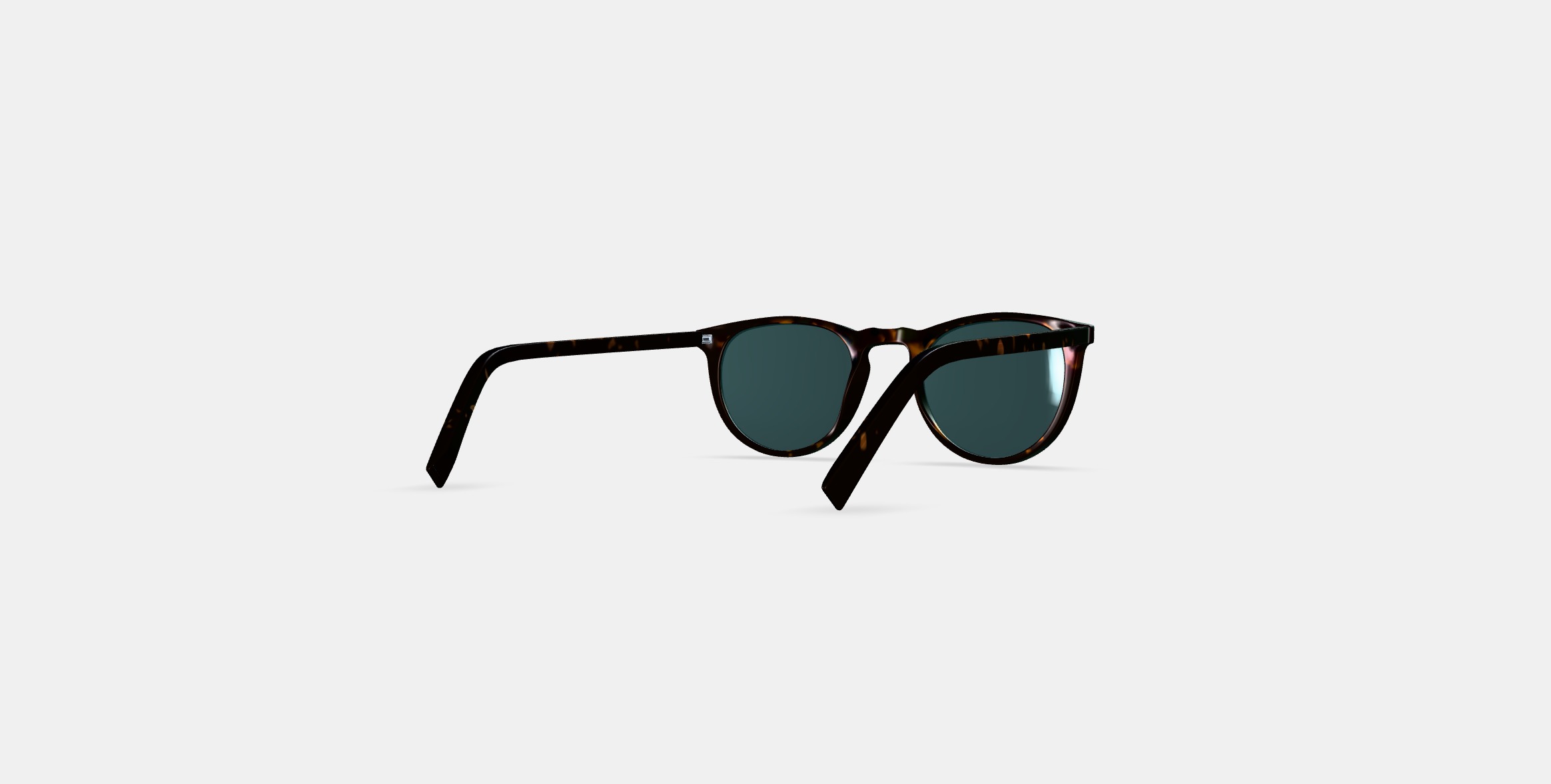 Haskell Sunglasses in Whiskey Tortoise 3D model_5