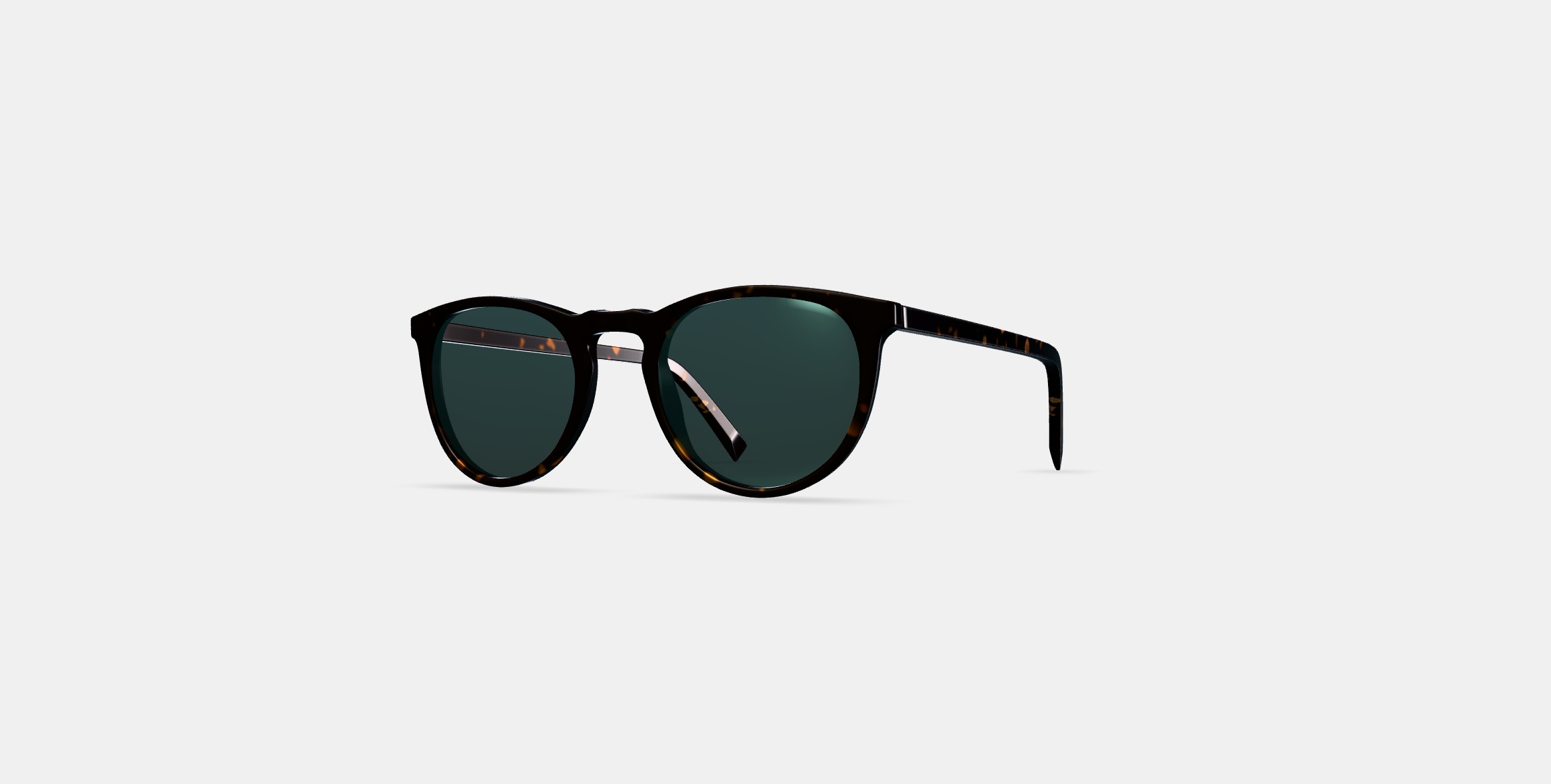 Haskell Sunglasses in Whiskey Tortoise 3D model_12