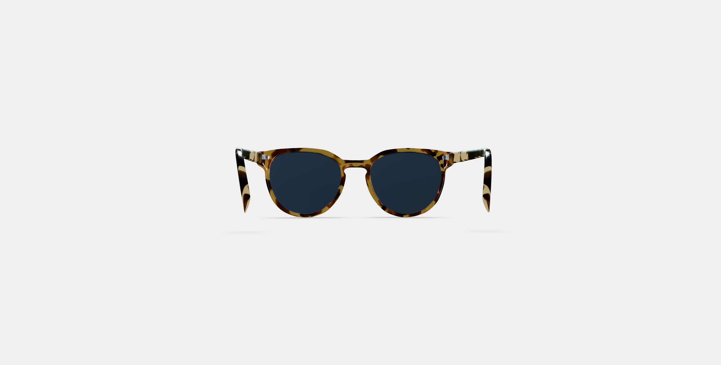 Wright Sunglasses in Walnut Tortoise 3D model_14